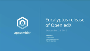 Eucalyptus release of Open edX thumbnail