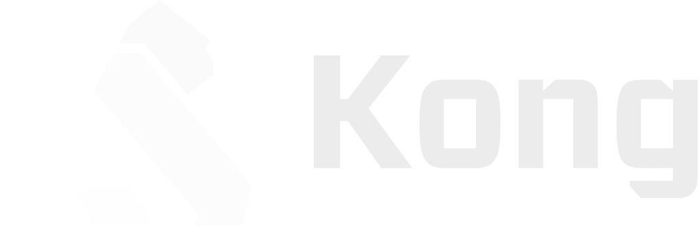 Kong monochrome logo