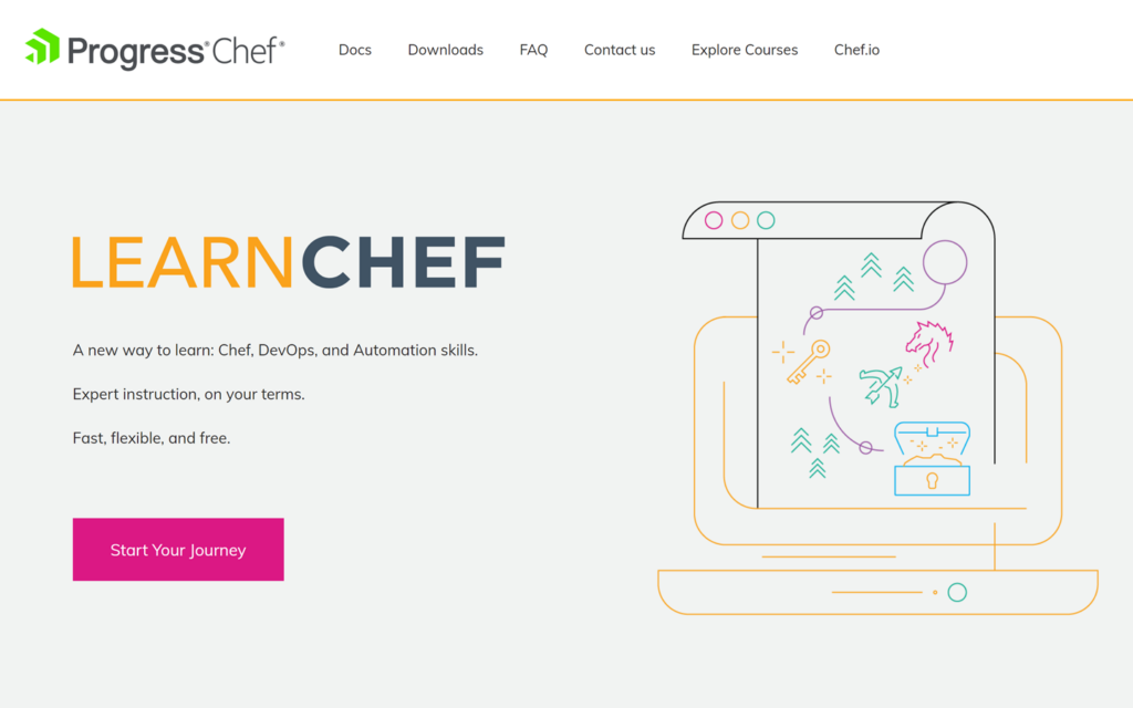 Open edX example screenshot from Chef