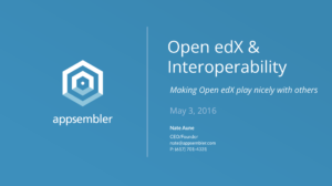 Open edX & Interoperability thumbnail