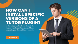 How can I install specific versions of a tutor plugin?
